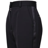 Pantaloni tuxedo in gabardine di lana FTAM0T FU21EN0000 DOLCE & GABBANA 