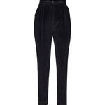Pantaloni tuxedo sartoriali in velluto di cotone<BR/> FTC71T FUVG7N0000 DOLCE & GABBANA 