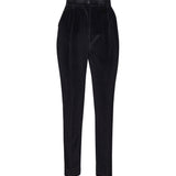 Pantaloni tuxedo sartoriali in velluto di cotone<BR/> FTC71T FUVG7N0000 DOLCE & GABBANA 