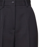 Pantaloni tuxedo in gabardina di lana FTC8ZT FU21EN0000 DOLCE & GABBANA 