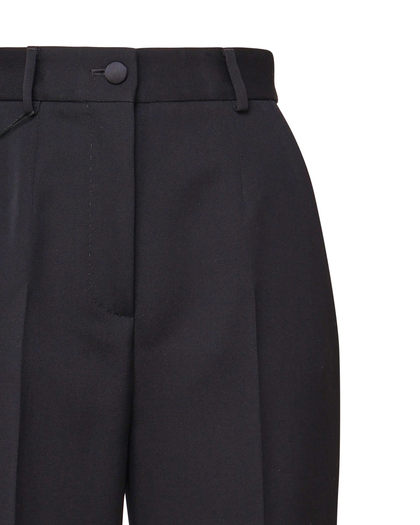 Pantaloni tuxedo in gabardina di lana FTC8ZT FU21EN0000 DOLCE & GABBANA 