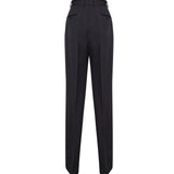 Pantaloni tuxedo in gabardina di lana FTC8ZT FU21EN0000 DOLCE & GABBANA 