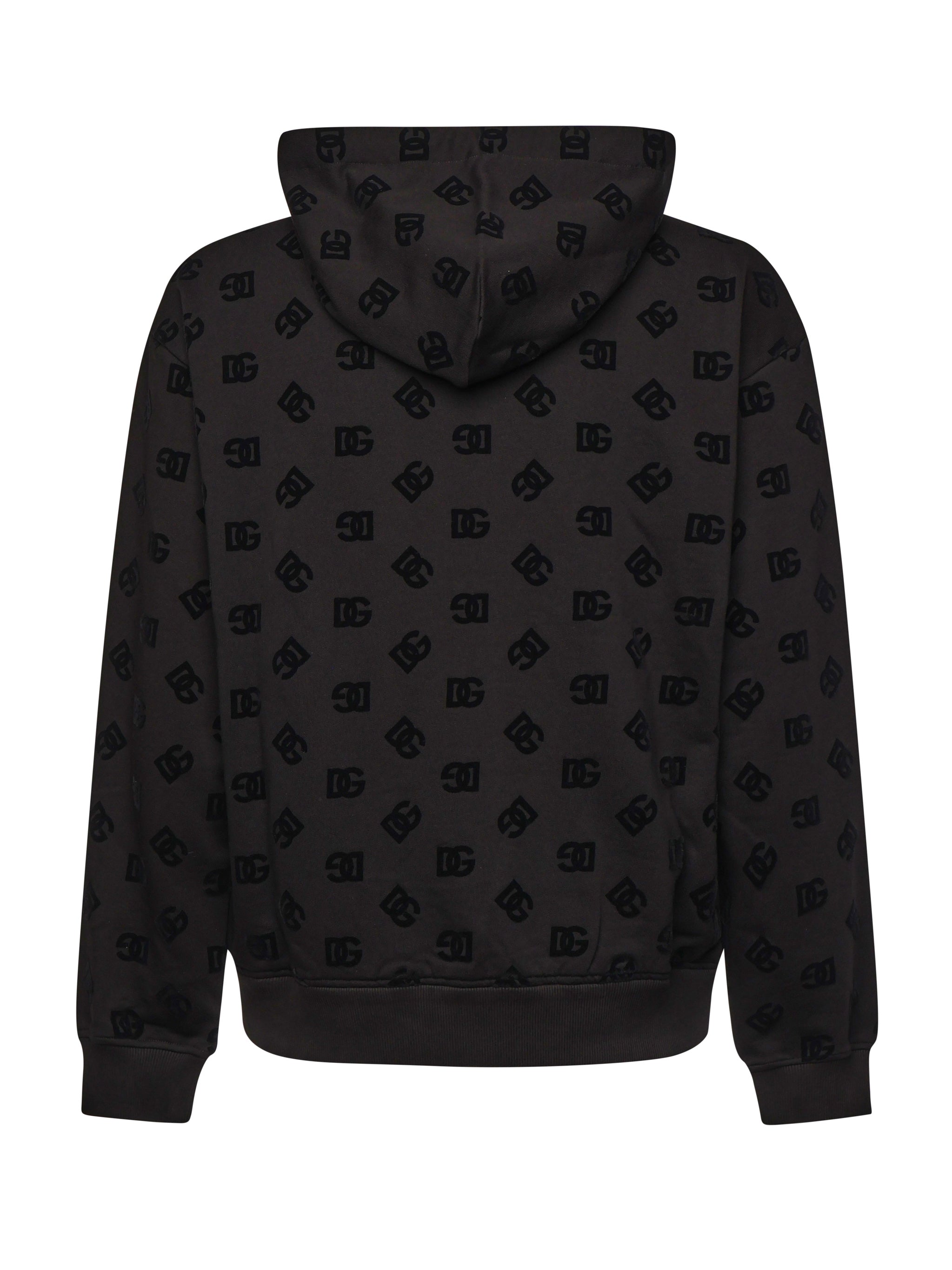 Felpa stampa DG allover G9AIYT G7NWDN0000 DOLCE & GABBANA 