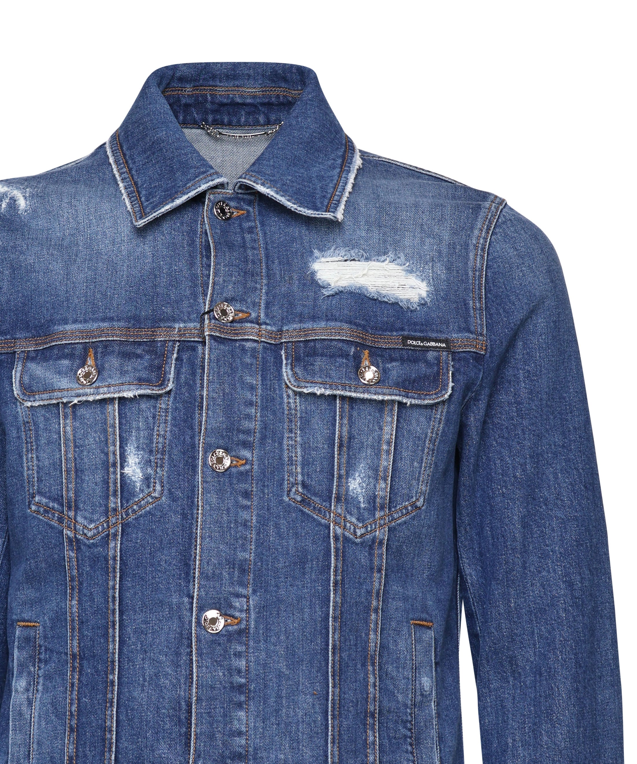 Giacca in denim di cotone G9VZ8D G8LN5S9001 DOLCE & GABBANA 