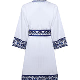 Accappatoio in cotone Maiolica TCF010 TCAGNUB024 DOLCE & GABBANA HOME 