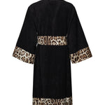 Accappatoio in cotone Leopard<BR/> TCF010 TCAGOUL002 DOLCE & GABBANA HOME 
