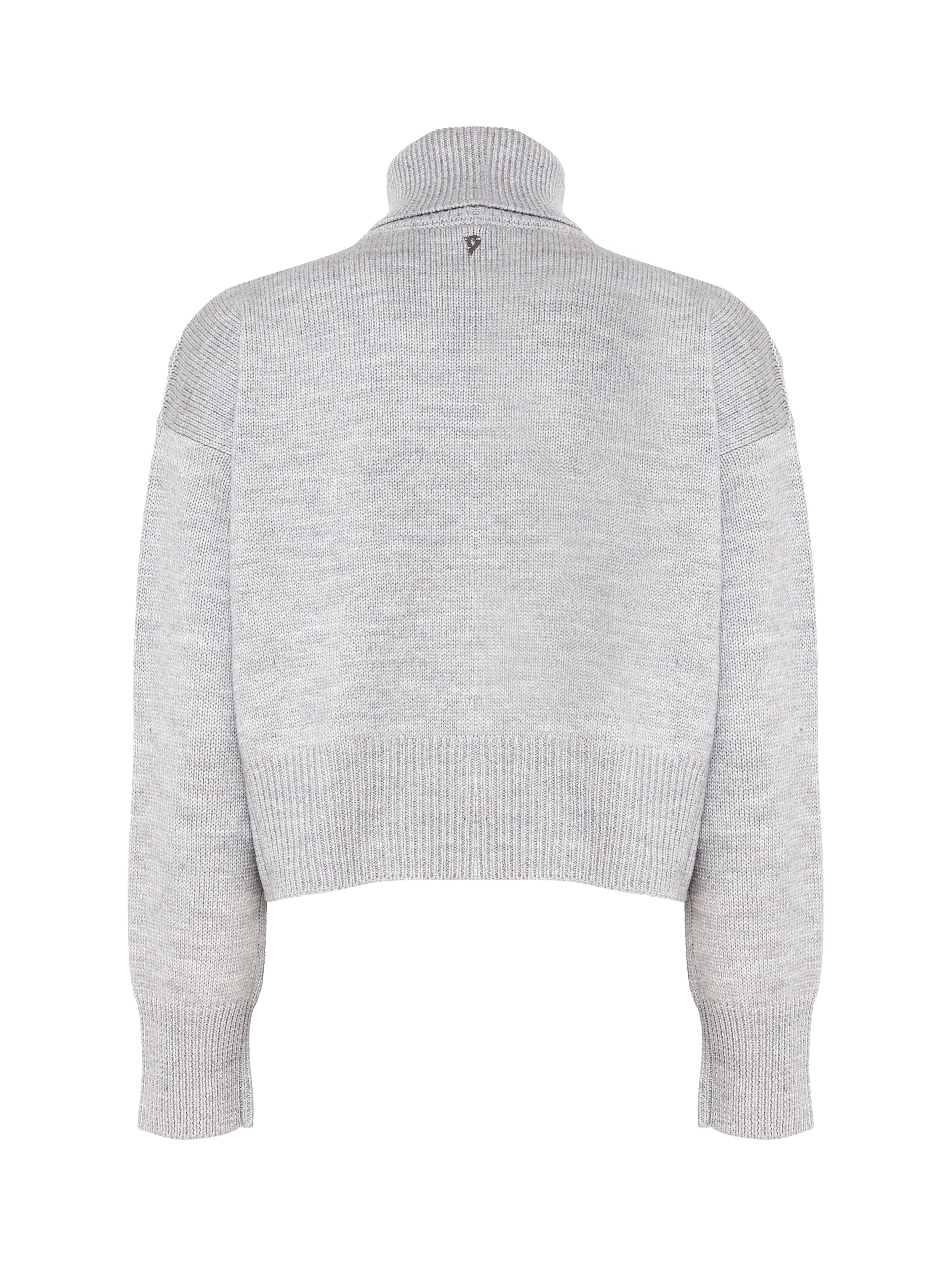 Maglioncino dolcevita asimmetrico DT329 M00796D2903 DONDUP 