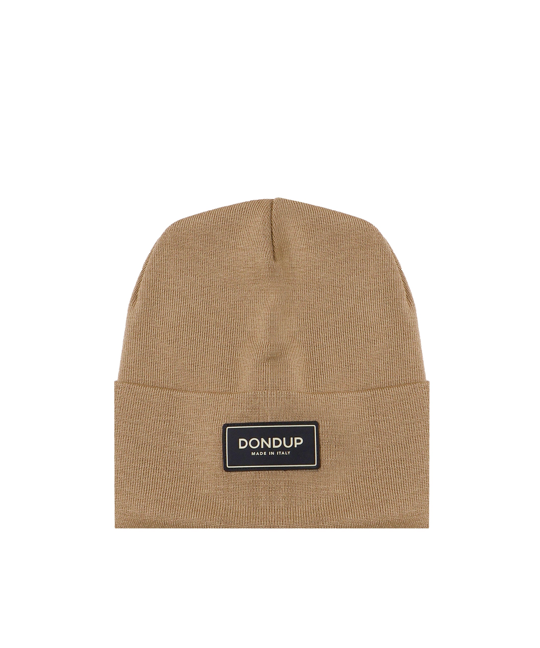 Beanie Logo in misto lana<BR/> UQ063 Y00474UXXX026 DONDUP 