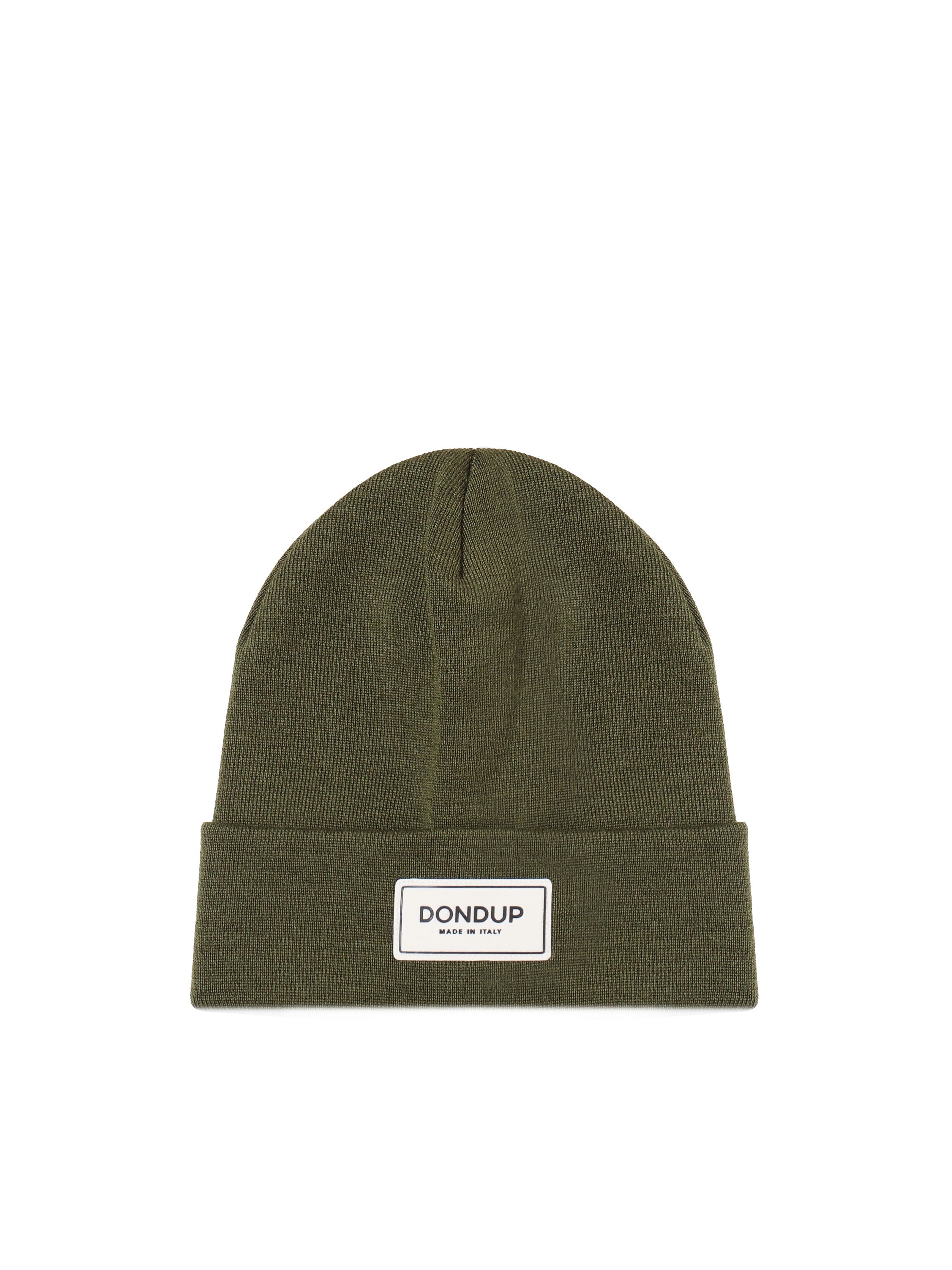 Berretto beanie con logo applicato WQ058 Y00474DXXX633 DONDUP 