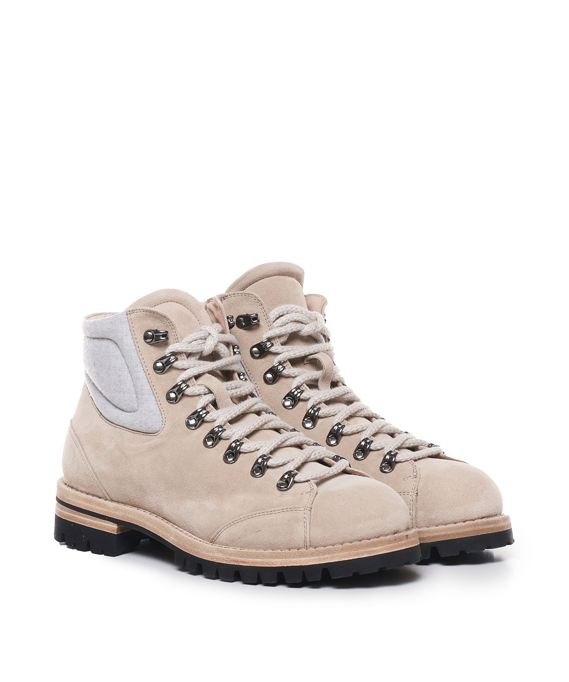 Stivaletti in pelle e lana J77SCAJ13SCA0J011 03-13 ELEVENTY 