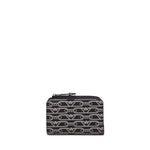 Portafoglio zip around in tessuto con logo jacquard EW000369 AF11951FC033 EMPORIO ARMANI 