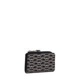 Portafoglio zip around in tessuto con logo jacquard EW000369 AF11951FC033 EMPORIO ARMANI 