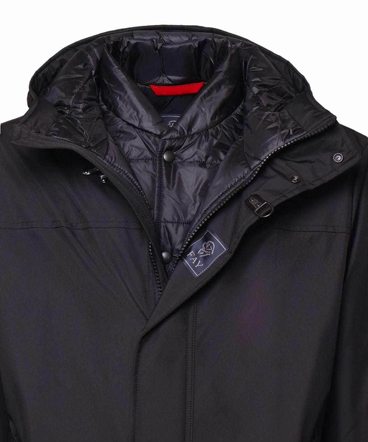 Caban in nylon NAM13490230QKJ B999 FAY 