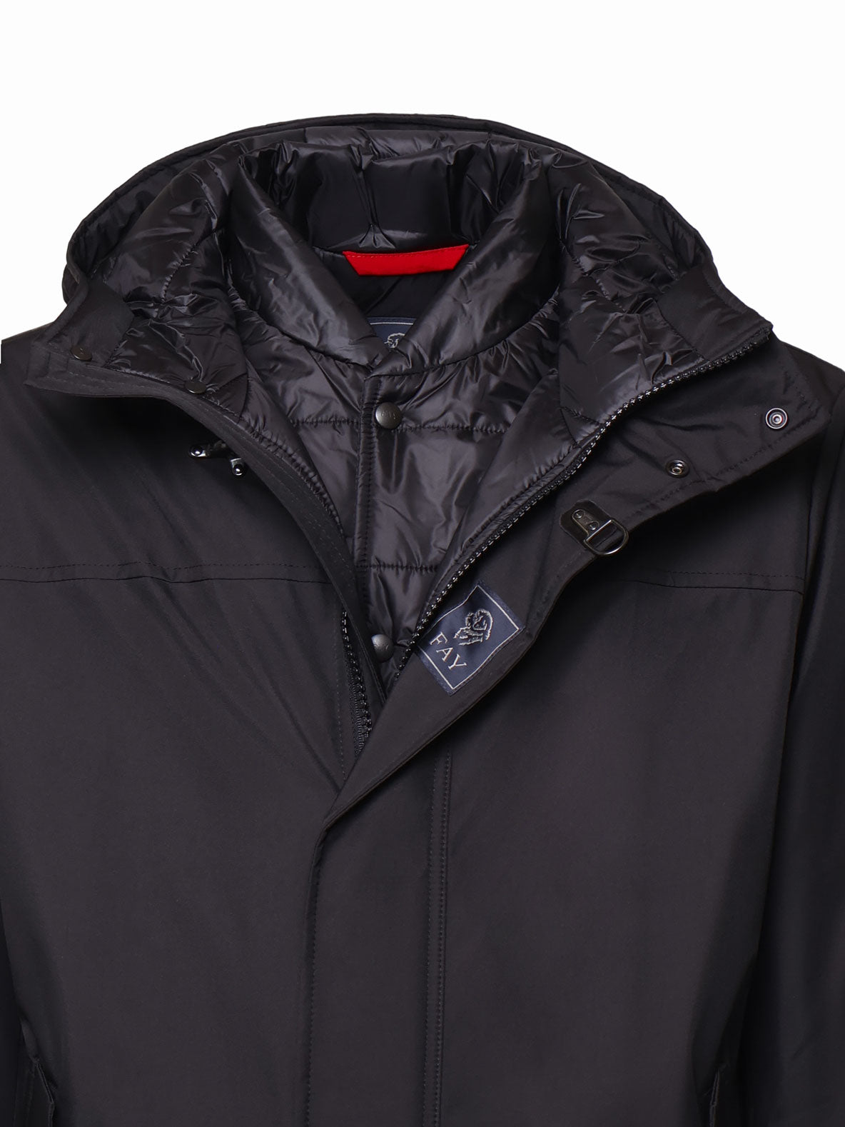 Caban in nylon NAM13490230QKJ B999 FAY 