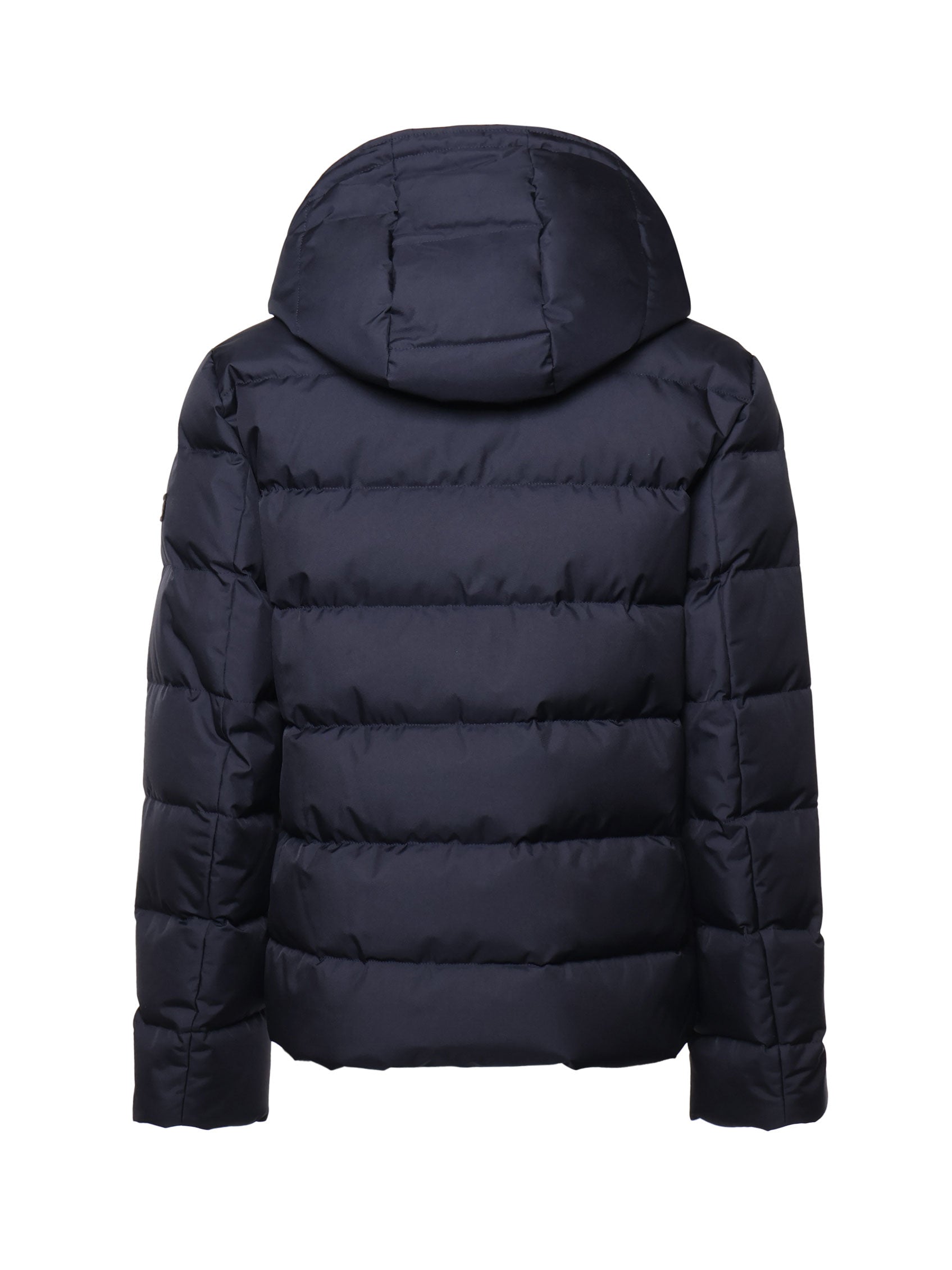 Giubbotto double front piuma in nylon NAM32490620QKJ U808 FAY 