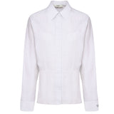 Camicia in cotone con vita accostata FS8204 AWZXF0ZNM FENDI 
