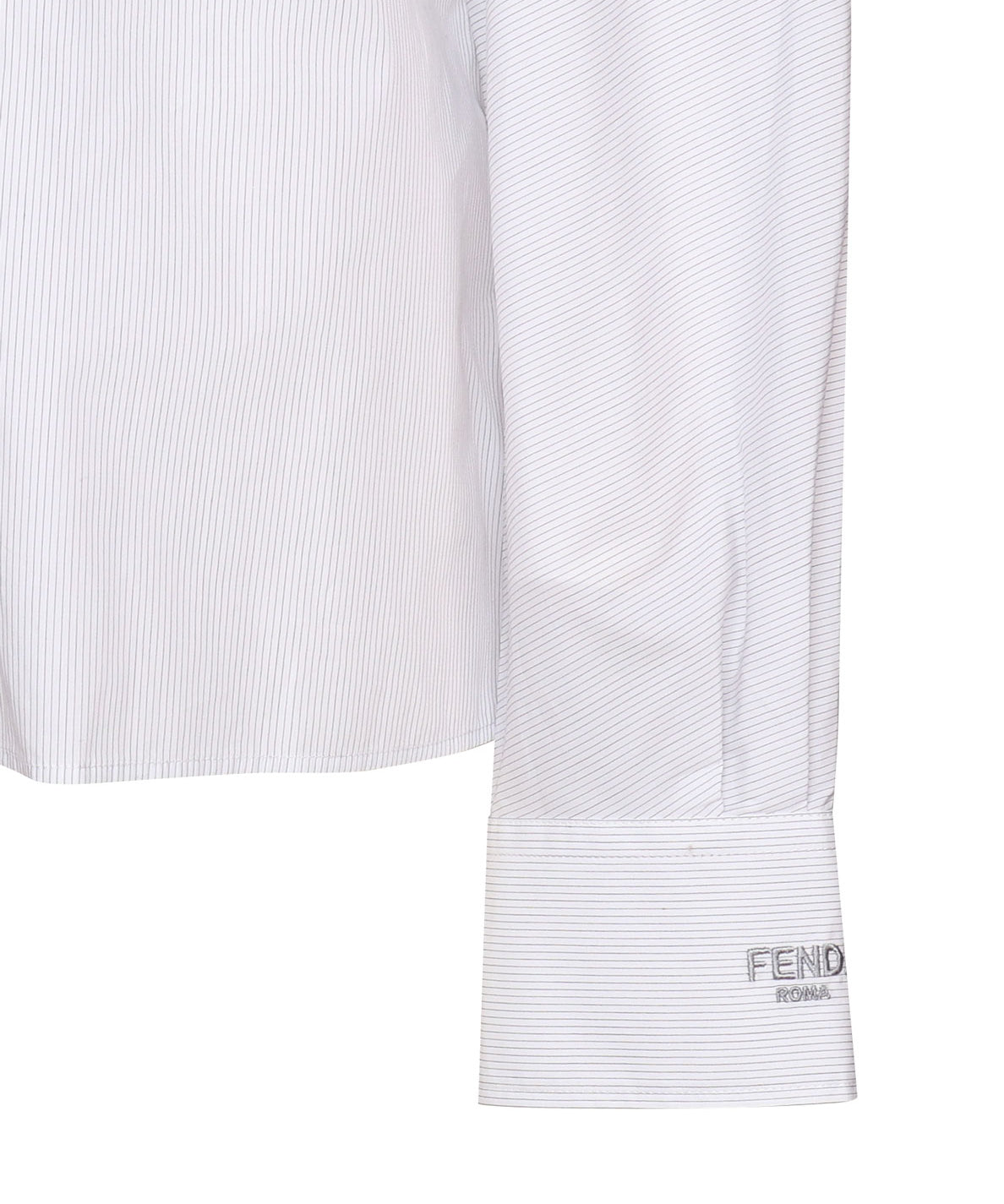 Camicia in cotone con vita accostata FS8204 AWZXF0ZNM FENDI 