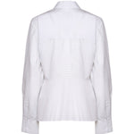 Camicia in cotone con vita accostata FS8204 AWZXF0ZNM FENDI 