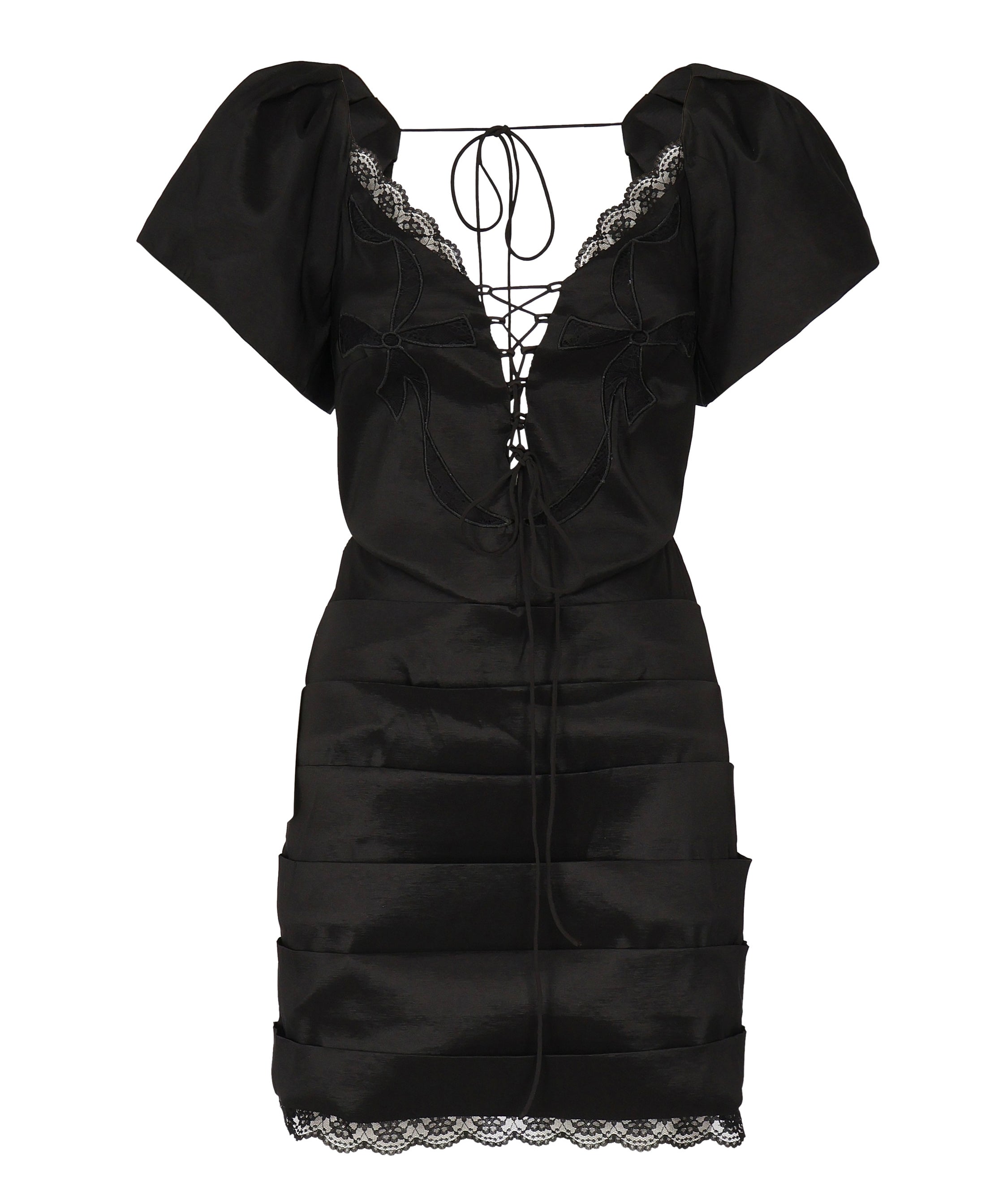 Mini abito Singrid CD3605 BLACK FOR LOVE & LEMONS 