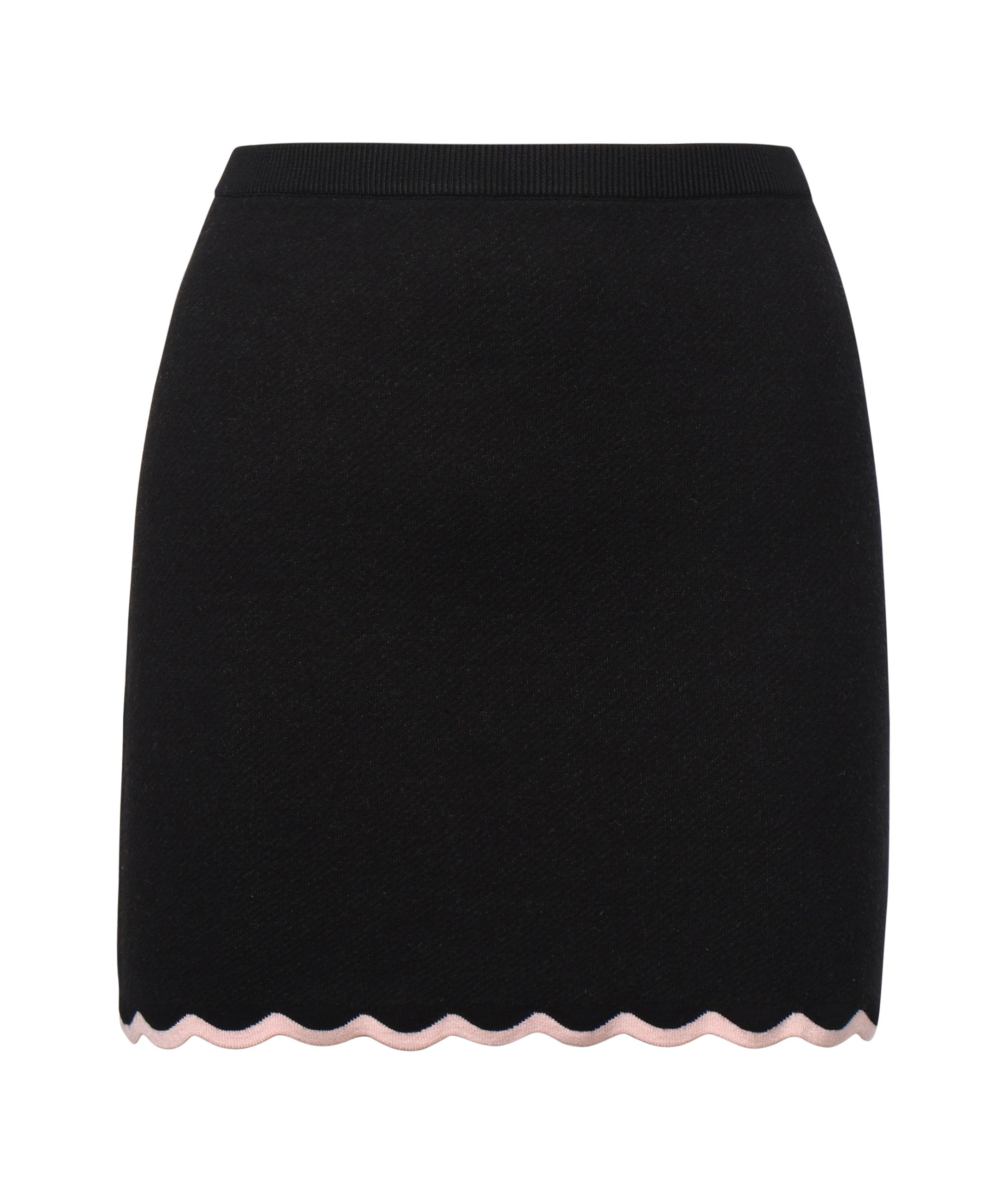 Donella Knit Mini Skirt KB0007 BLACK FOR LOVE & LEMONS 
