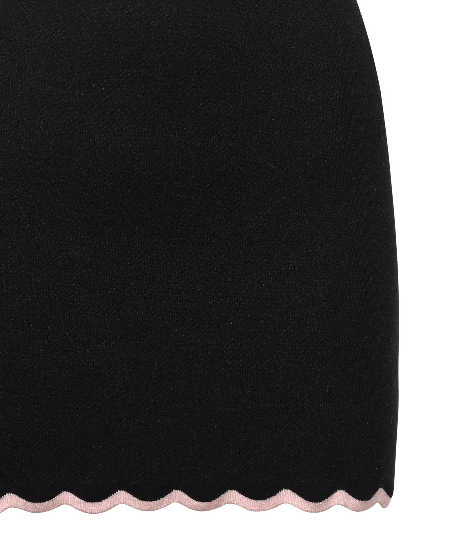 Donella Knit Mini Skirt KB0007 BLACK FOR LOVE & LEMONS 