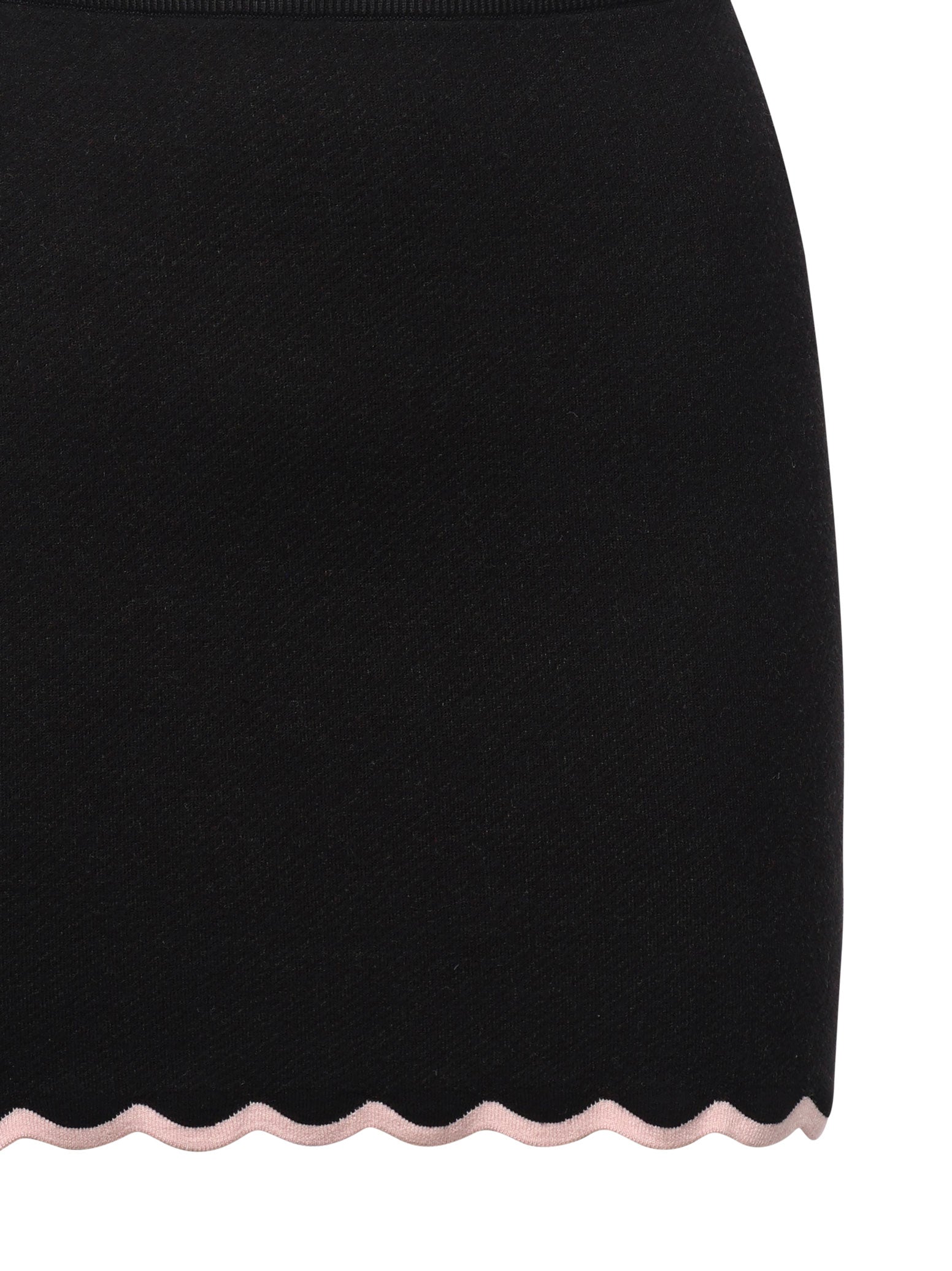 Donella Knit Mini Skirt KB0007 BLACK FOR LOVE & LEMONS 