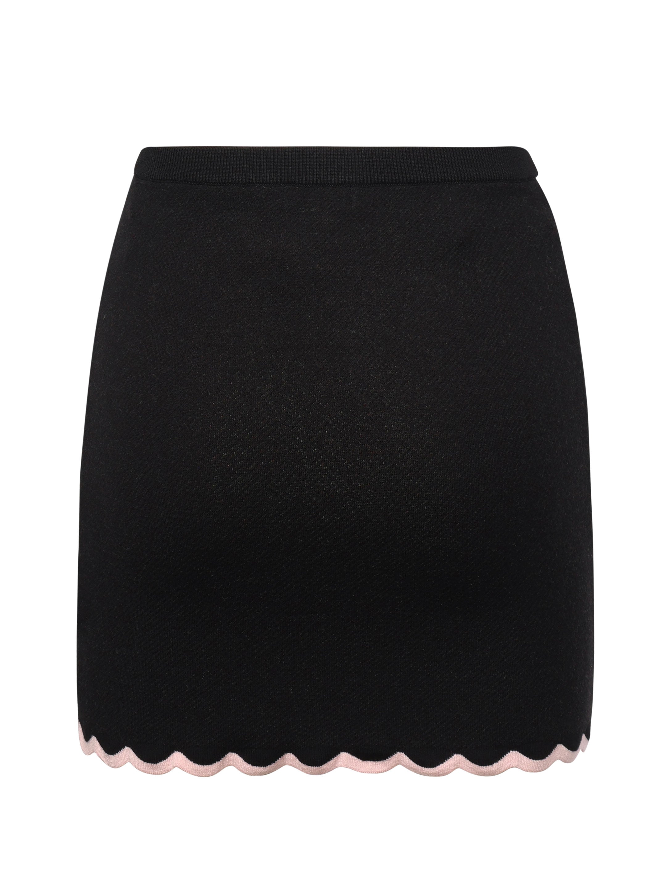 Donella Knit Mini Skirt KB0007 BLACK FOR LOVE & LEMONS 