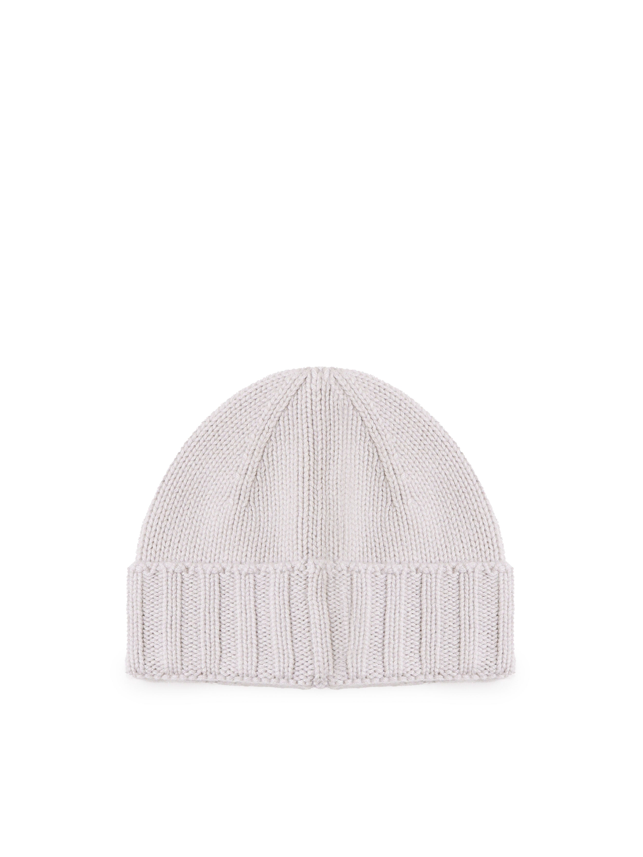 Beanie corto a costine in lana vergine 15529 10186049 GALIANO 