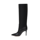 Stivali Hansen in pelle di vitello G80626 85RICVGI GIANVITO ROSSI 