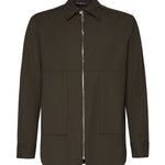 Camicia Magik con zip MAGIK VERDE GIULIANO GALIANO 