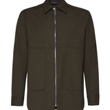 Camicia Magik con zip MAGIK VERDE GIULIANO GALIANO 