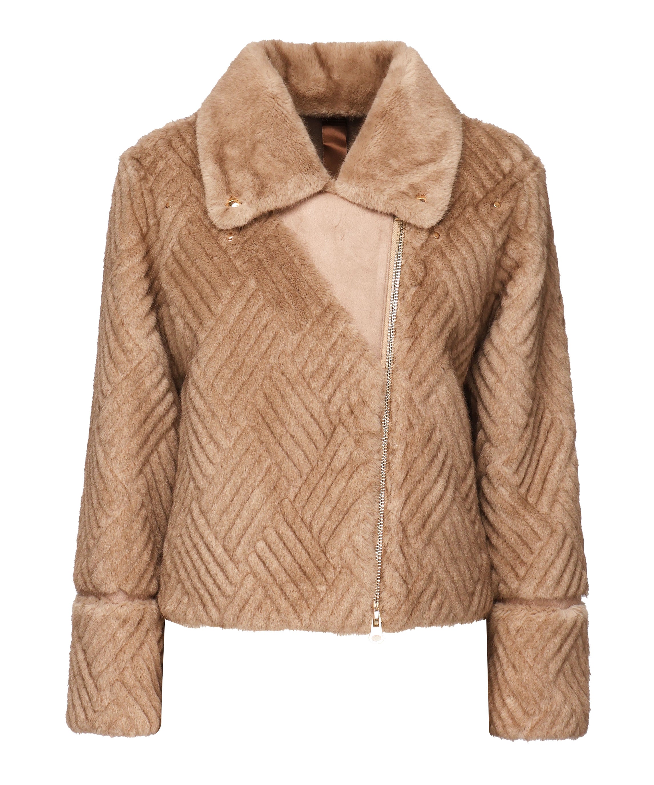 Giacca in lana <BR/> GLW4SG301 CAMEL GLOX 