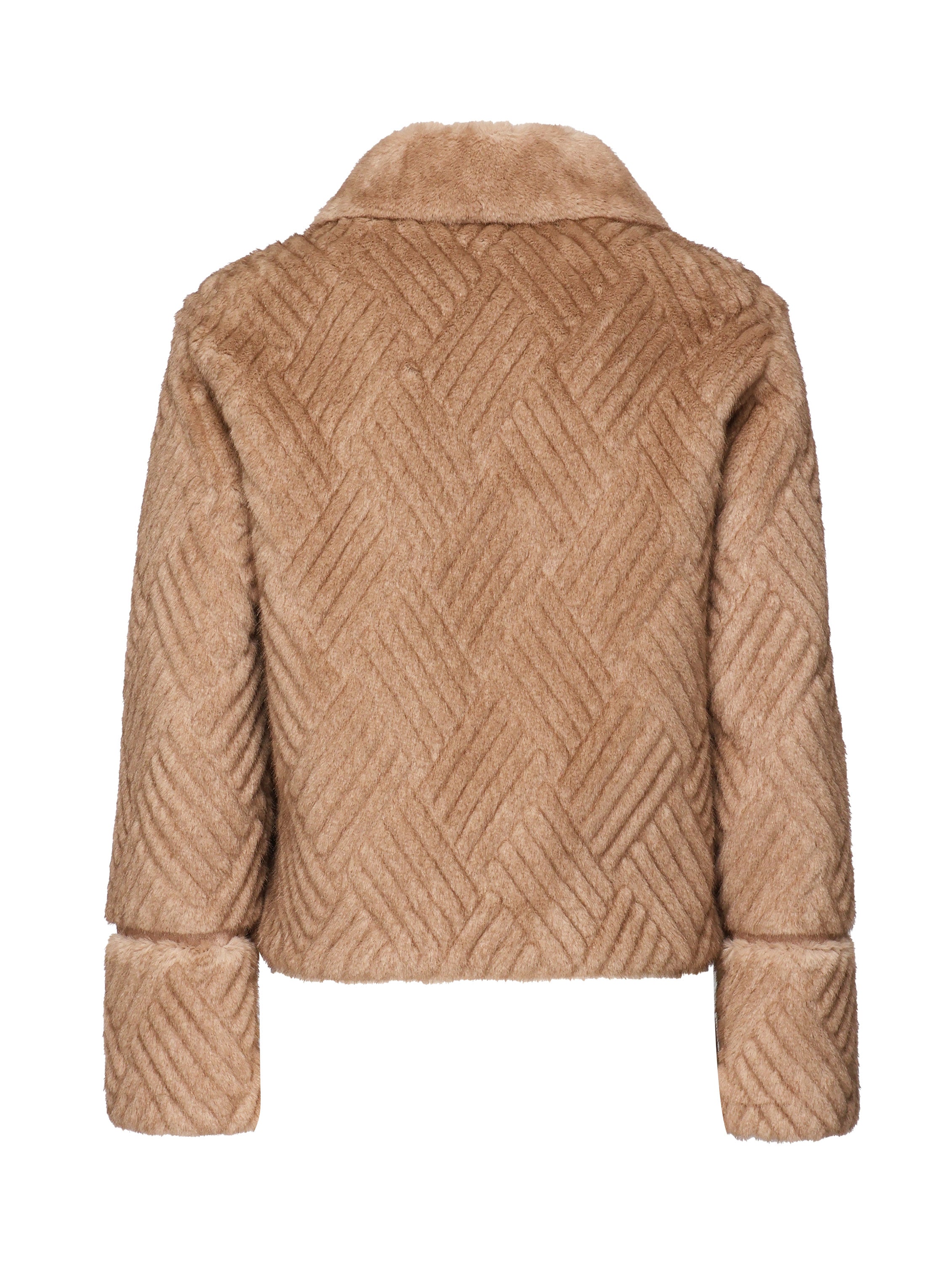Giacca in lana <BR/> GLW4SG301 CAMEL GLOX 