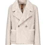 Giacca a pelliccia<BR/> GLW4SG303 PEARL GLOX 