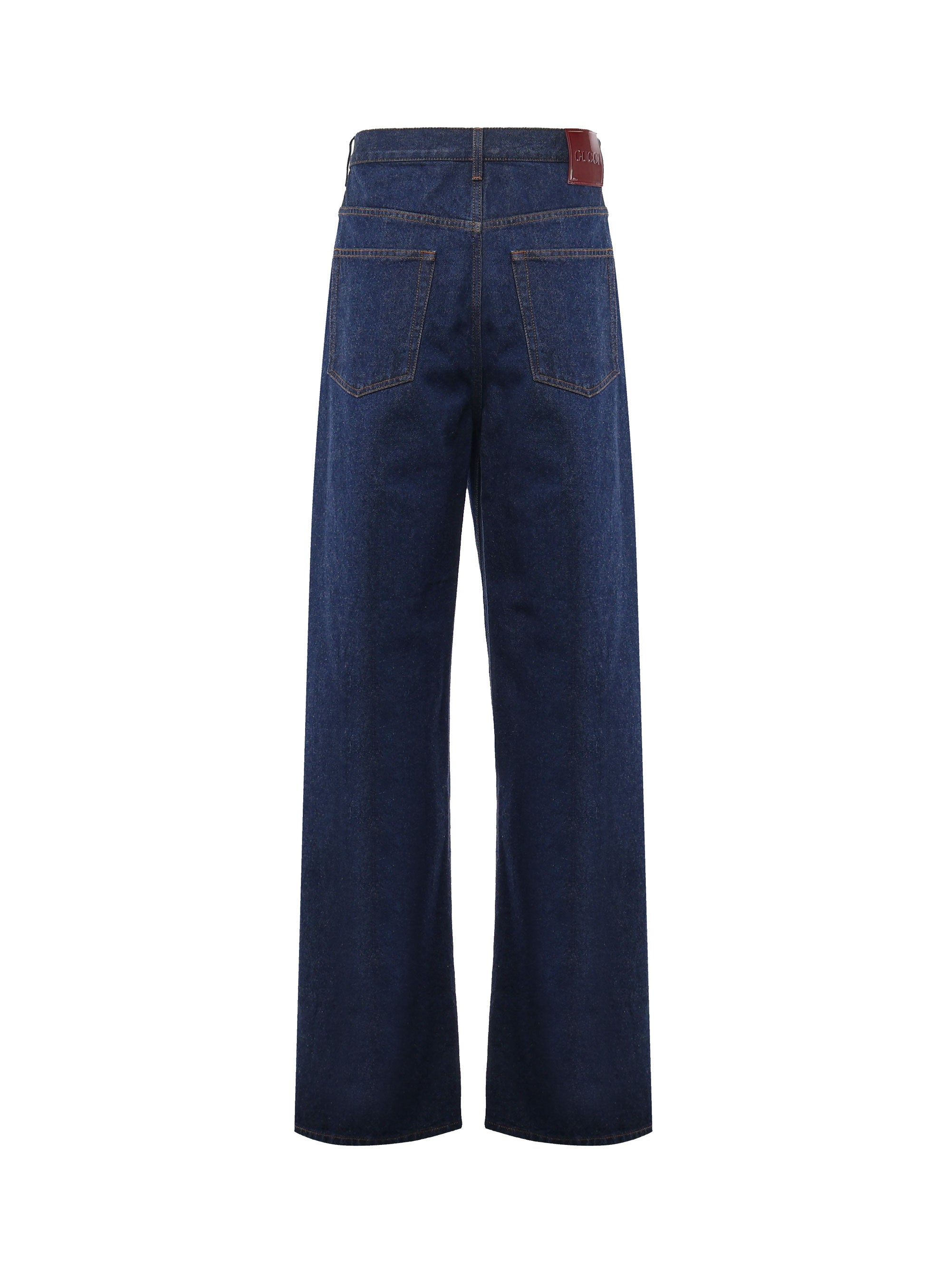 Jeans baggy in denim di cotone 798228 XDCYY4100 GUCCI 