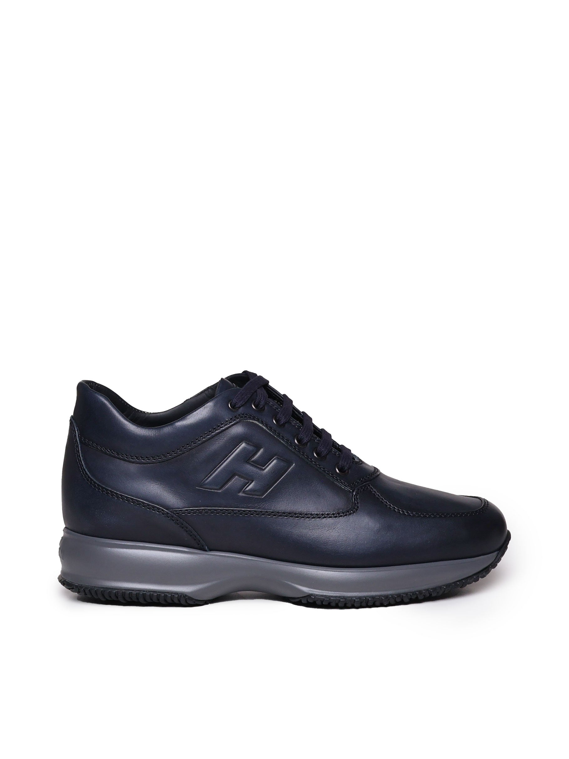 Sneakers Interactive in pelle H in rilievo HXM00N090427X7 U806 HOGAN 