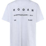 T-shirt con logo KQUB3492020WNR B001 HOGAN 