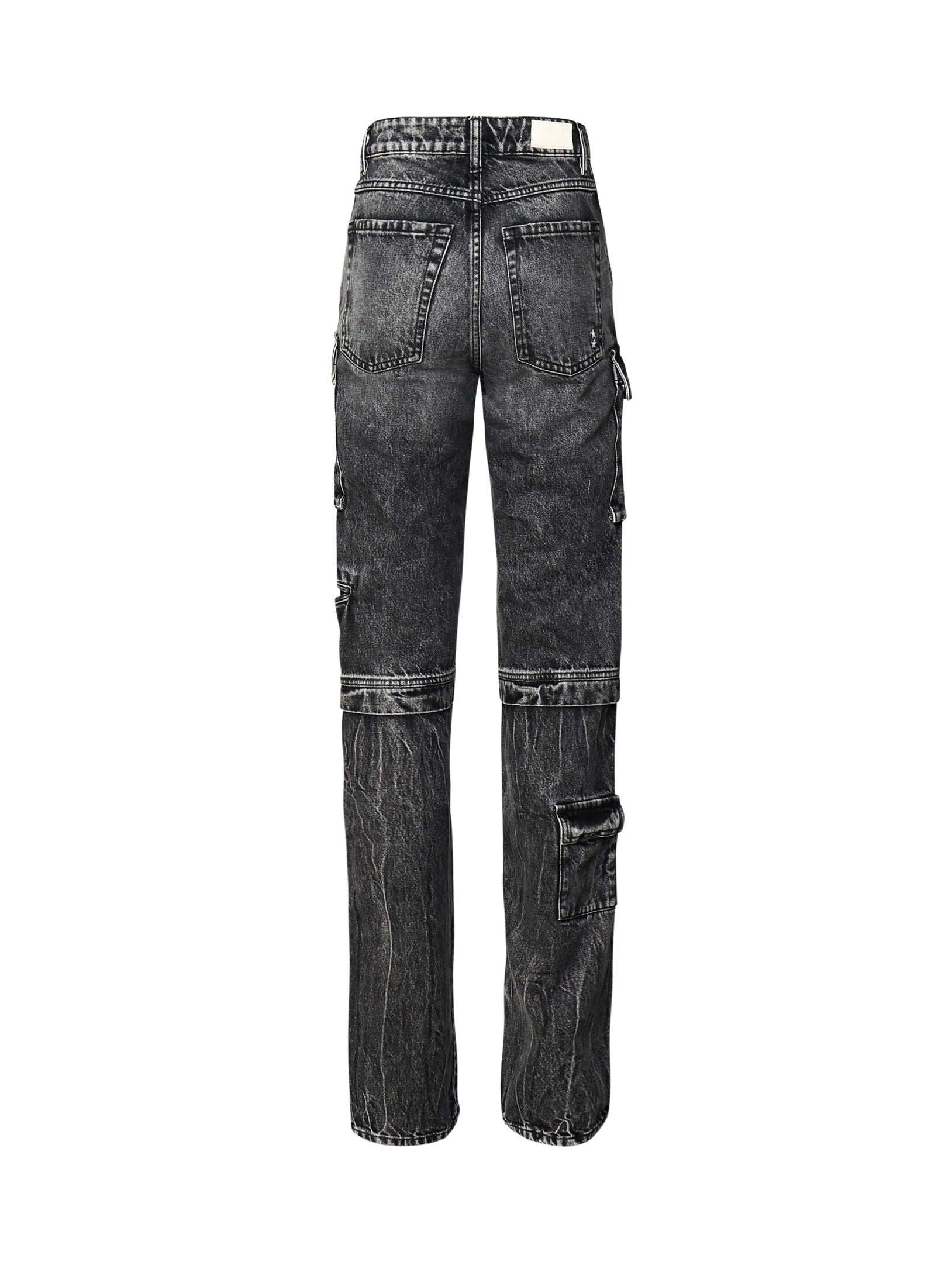 Jeans Bianca effetto aged slim fit con tasche cargo BIANCA 8019 ICON DENIM 
