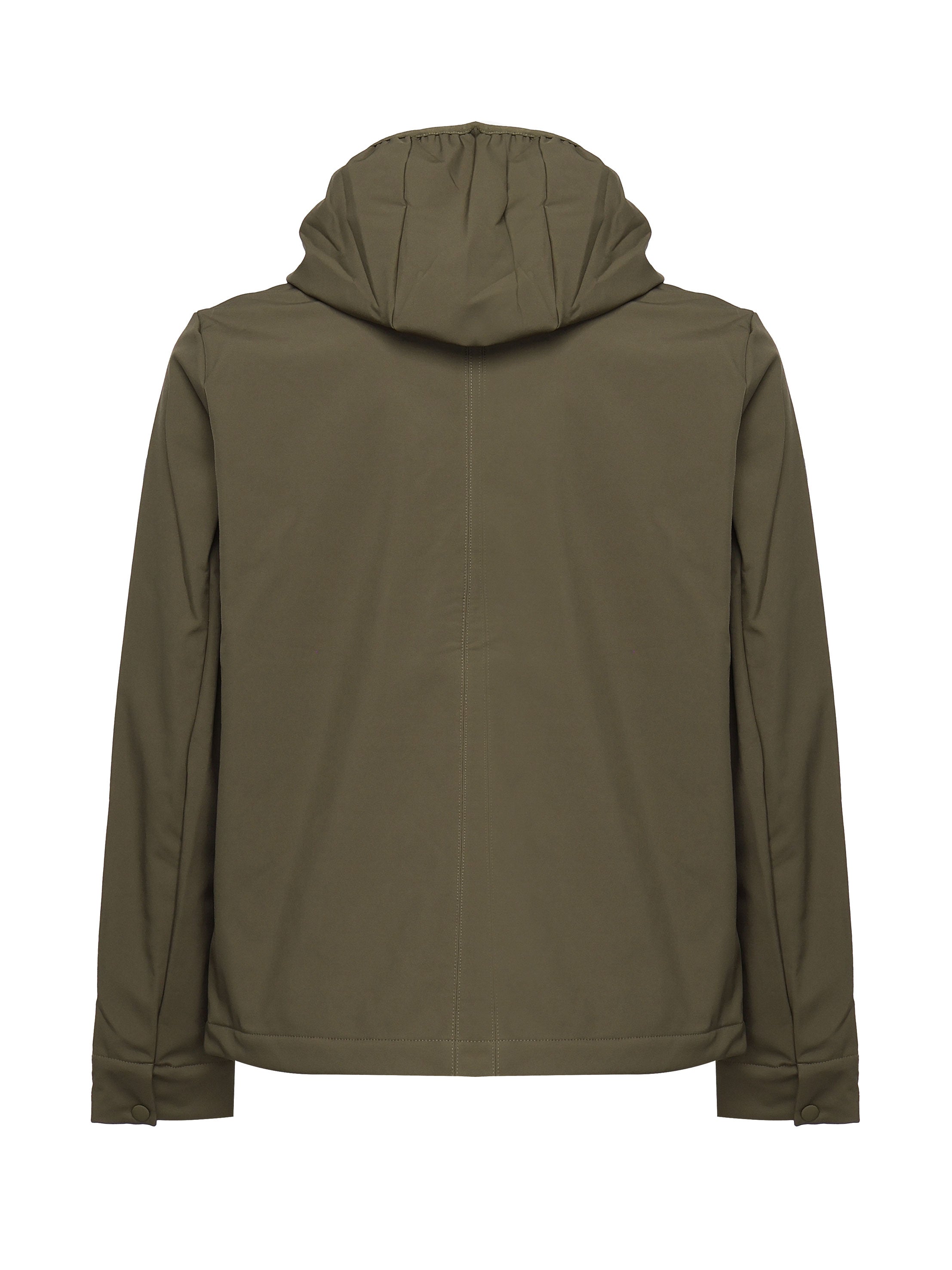 Giubbino con cappuccio JKGC7FJ01U ARMORVERDE MILITARE JAKED 