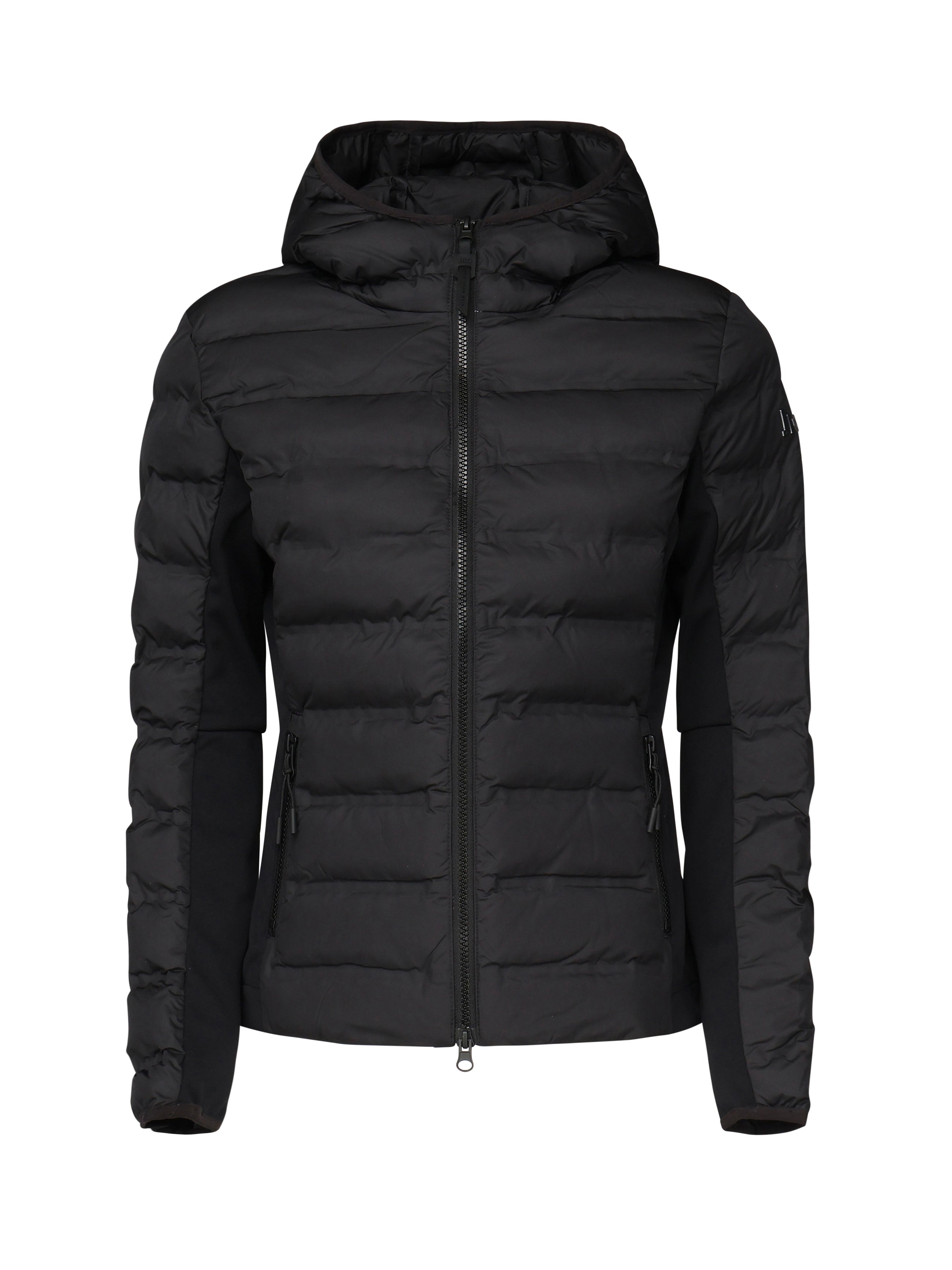 Giubbino con cappuccio JKGC7OW01D J-OFFICE MIXED 23NERO JAKED 