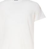 T-shirt con logo ricamato J47GC0012 J45031100 JIL SANDER 