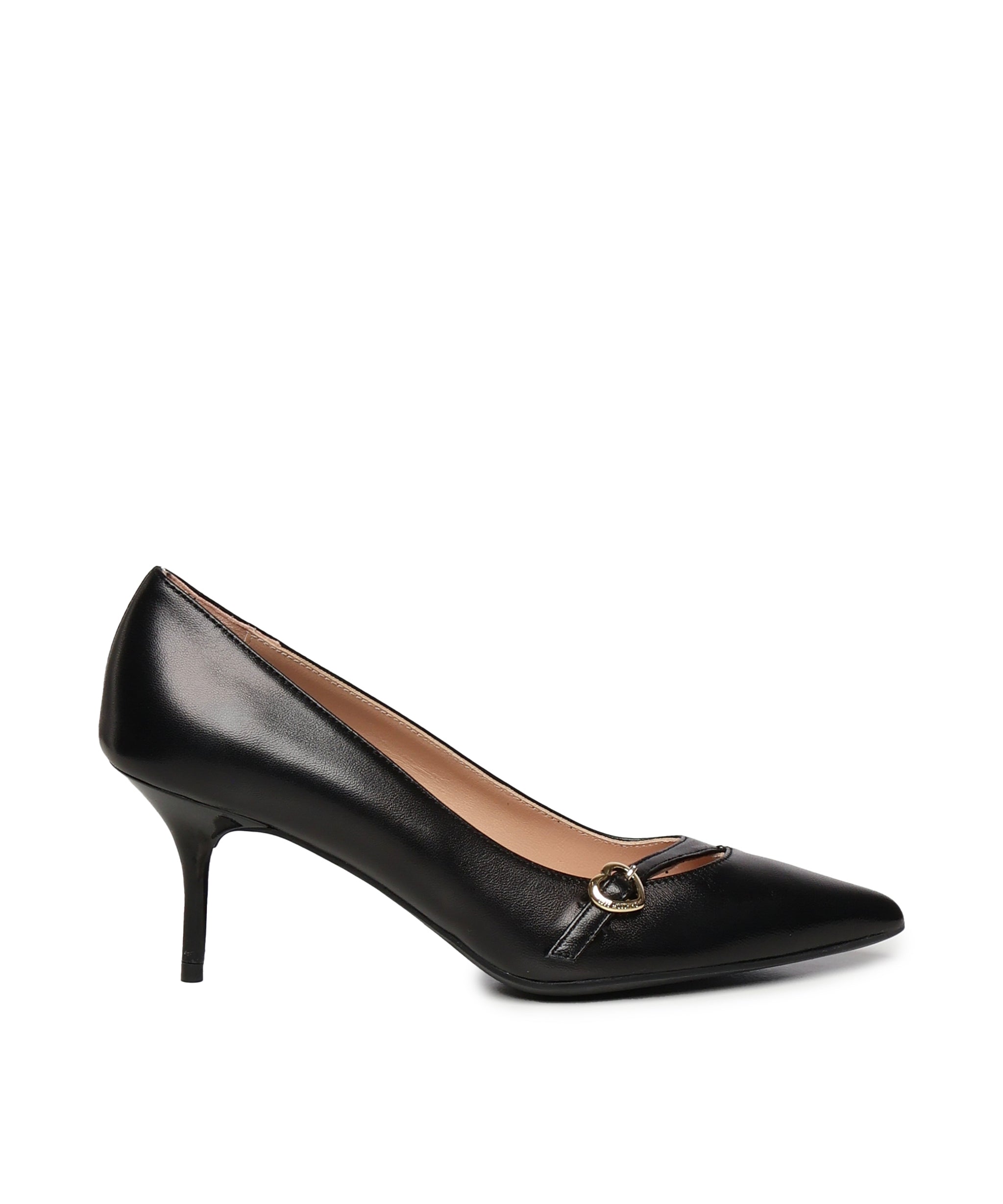 Décolleté in pelle JA10527G0LIA0 000 LOVE MOSCHINO 
