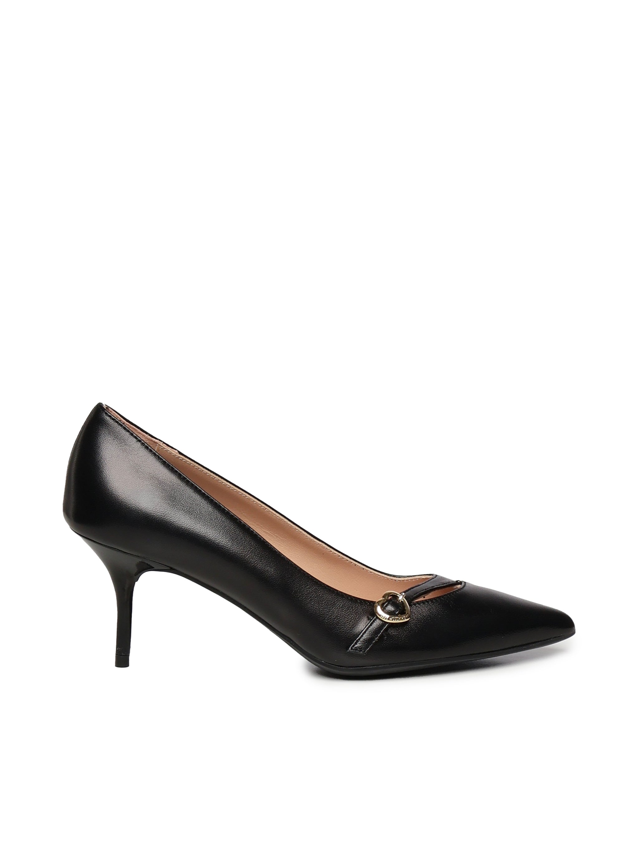 Décolleté in pelle JA10527G0LIA0 000 LOVE MOSCHINO 