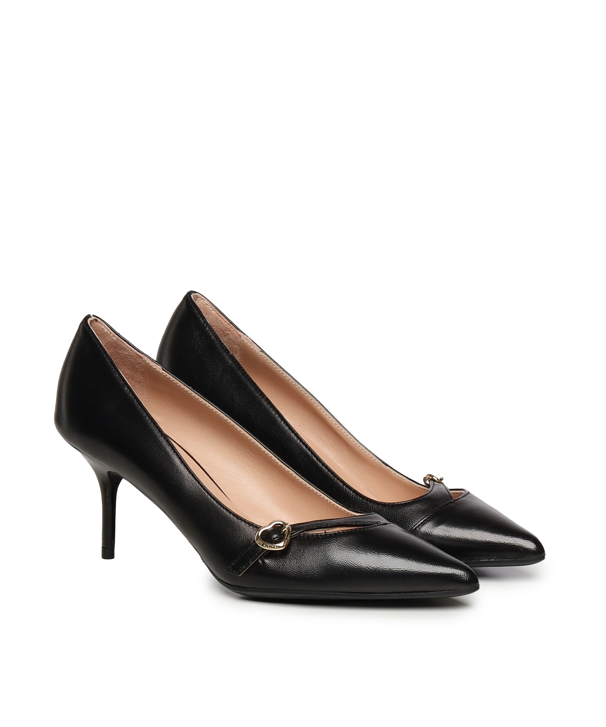 Décolleté in pelle JA10527G0LIA0 000 LOVE MOSCHINO 
