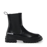 Stivaletti in vitello e lycra JA21035G0LJD0 000 LOVE MOSCHINO 