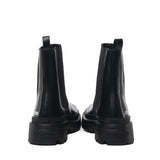 Stivaletti in vitello e lycra JA21035G0LJD0 000 LOVE MOSCHINO 