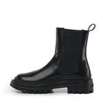 Stivaletti in vitello e lycra JA21035G0LJD0 000 LOVE MOSCHINO 