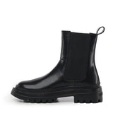 Stivaletti in vitello e lycra JA21035G0LJD0 000 LOVE MOSCHINO 