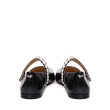Ballerine in pelle lucida con perle S0737 010SPAB02 MACH & MACH 