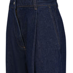 Pantaloni in denim di cotone 130720440 NAVY MAGDA BUTRYM 